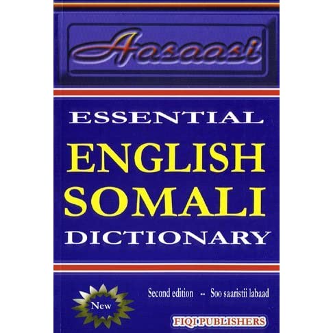 Book English Somali Dictionary