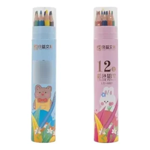 wood color pencils 12 colors